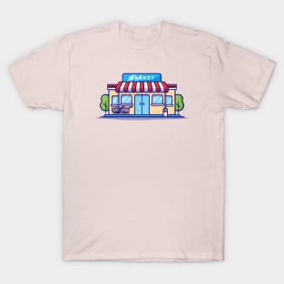 Market Shop Building T-Shirt